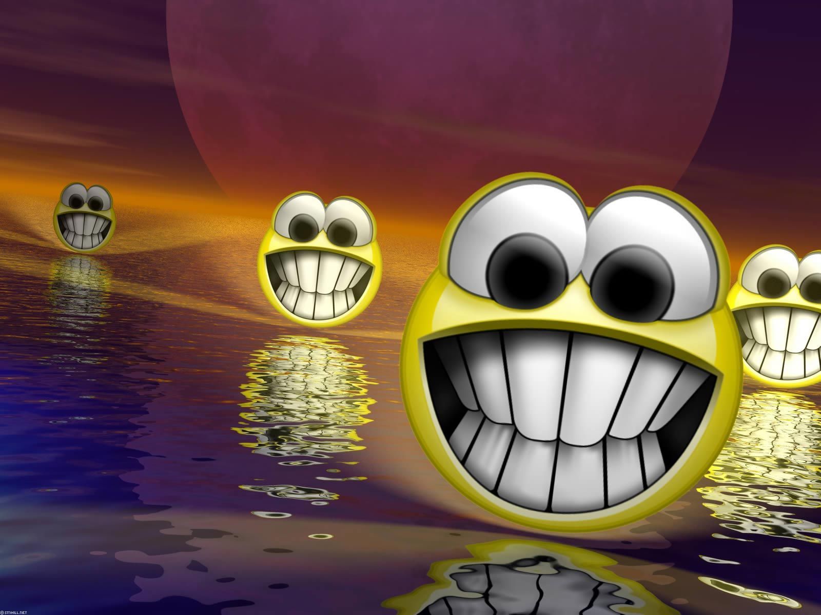 smiley face wallpaper spectacle